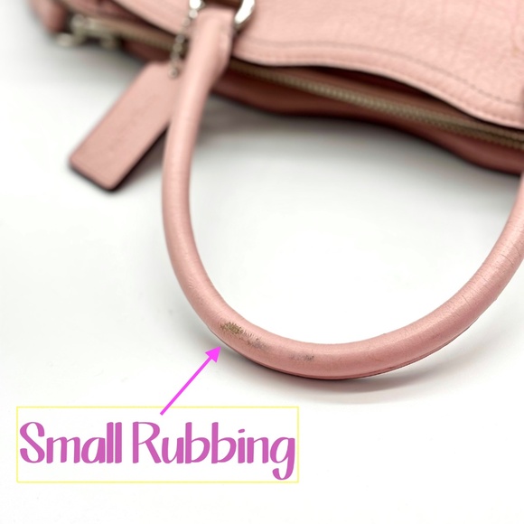 Coach Drew Satchel in Blossom Pink - Picture 11 of 14